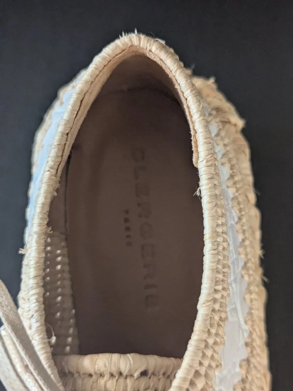 Clergerie Woven Platform Oxfords, Size 36